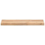 vidaXL Étagères flottantes 3 Pièces 60x20x2 cm acacia massif non traité