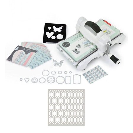 Machine de découpe Big Shot Sizzix + Matrice Hexagones 14 cm