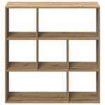 vidaXL Étagère séparatrice de pièce chêne artisanal 102x29x103 5 cm