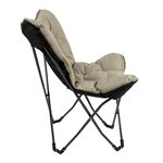 Bo-Camp Chaise papillon Redbridge Beige