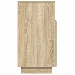 vidaXL Tables de chevet 2 Pièces avec 2 tiroirs chêne sonoma 36x36x68 cm