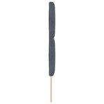vidaXL Tête de lit LED design blocs diamants gris foncé 160 cm en velours