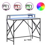 vidaXL Bureau Gris Sonoma 100 x 50 x 86 5 cm Bois d'ingénierie