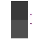 vidaXL Store enrouleur occultant largeur du tissu 90 7 cm polyester