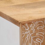 vidaXL Buffet 60x33 5x100 cm bois de manguier massif