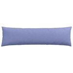vidaXL Coussins de canapé 2 Pièces Bleu 145 x 40 cm tissu