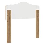 vidaXL Tête de lit Chêne artisanal 80 cm Bois d'ingénierie