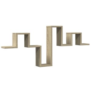 vidaXL Étagère murale chêne sonoma 104 5x10x43 cm bois d'ingénierie
