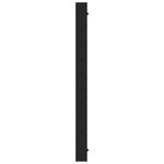 vidaXL Cadres d'établi réglables 2 Pièces Métal 55x(69-95 5) cm Noir