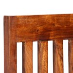 vidaXL Chaises à manger lot de 6 bois massif moderne