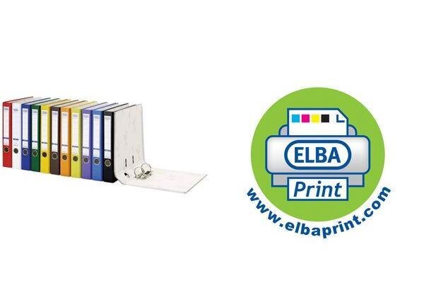 classeur smart PP/Papier  largeur de dos: 50 mm  jaune ELBA