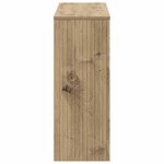 vidaXL Table console Chêne Artisanal 101 x 29 x 74 cm