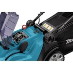Makita tondeuse à gazon sans fil 36 v noir et bleu