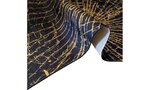 Tapis de salon ECLAT 80 x 150 cm - Noir