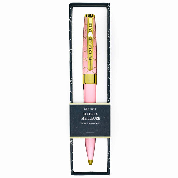 Stylo Personnalisé Tu Es La Meilleure - Draeger paris