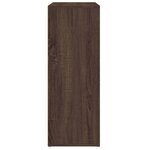 vidaXL Buffet chêne marron 60x31x84 cm bois d'ingénierie