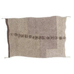 Tapis ethnique laine Amani - marron - 170 x 240 cm
