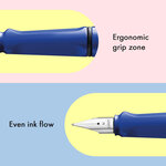 Stylo à plume safari blue  taille de plume: M LAMY