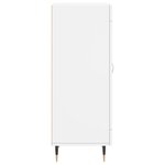 vidaXL Buffet blanc 34 5x34x90 cm bois d'ingénierie