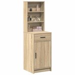 vidaXL Haut Armoire Chêne Sonoma 40 x 40 5 x 135 cm Bois d'ingénierie