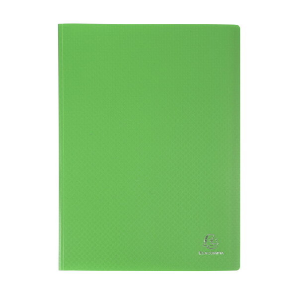 Protège-documents Polypropylène Souple 24 x 32 cm* - 100 vues  - Vert Lime