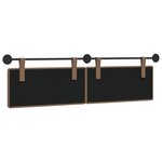 vidaXL Tête de lit suspendue Simili cuir
