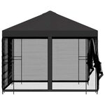 vidaXL Abri de jardin avec parois 3 x 3 m Anthracite