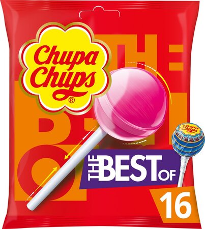 Chupa Chups Bonbons sucettes The Best Of
