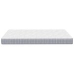 vidaXL Matelas à ressorts ensachés moyen 160x200 cm