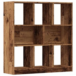 vidaXL Bibliothèque vieux bois 97 5x29 5x100 cm bois d'ingénierie