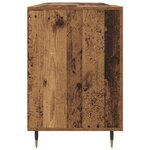 vidaXL Bureau Bois ancien 140 x 50 x 75 cm Bois d'ingénierie