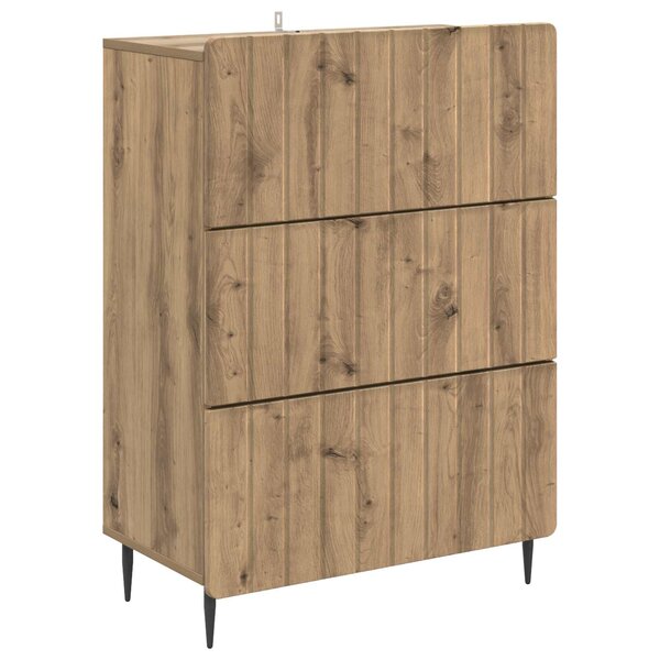 vidaXL Armoire à tiroirs Chêne artisanal 66 x 34 5 x 92 cm