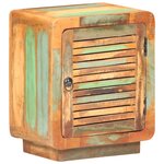vidaXL Table de chevet 40x30x50 cm Bois de récupération massif