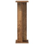 vidaXL Support de Plante Bois ancien 25 x 25 5 x 80 5 cm