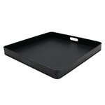 LABEL51 Plateau de service 60x60x6 cm L Noir antique