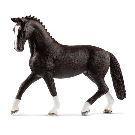 Schleich figurine 42358 - cheval - cavaliere de saut d'obstacles avec cheval  - La Poste