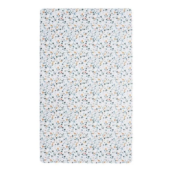 Tapis de cuisine Terrazzo - 45 x 75 cm - Noir