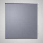 Store enrouleur occultant 120 x 175 cm gris