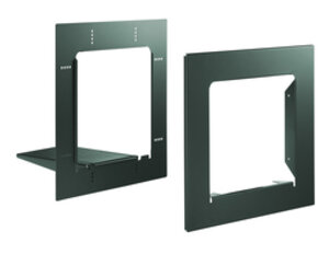 Cadre d'encastrement PROFIL + : STEELBOX, @BOX300 - Vert 6005 - Decayeux