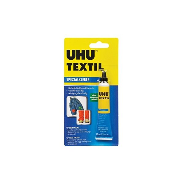 UHU Colle spéciale TEXTIL sans solvant  20 g