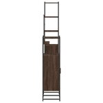 vidaXL Ensemble d'armoires de salle de bain 4 Pièces chêne marron