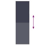 vidaXL Store enrouleur occultant largeur du tissu 75 7 cm polyester