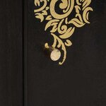 vidaXL Meuble mural Noir 38 x 33 x 48 cm Bois de mangue massif