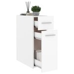 vidaXL Armoire d'apothicaire Blanc 20x45 5x60 cm Bois d’ingénierie