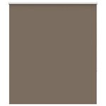 vidaXL Store enrouleur occultant café 135x130cm largeur du tissu
