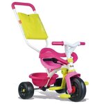 SMOBY Tricycle Enfant Evolutif Be Fun Confort Rose