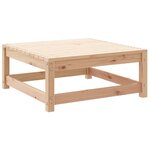 vidaXL Salon de jardin 3 Pièces bois massif de pin