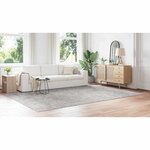 vidaXL Tapis Shaggy Anti-dérapant Gris 240 x 340 cm PP