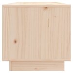 vidaXL Meuble TV 90x35x35 cm Bois de pin massif