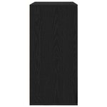 vidaXL Buffet Chêne noir 79 x 38 x 80 cm Bois d'ingénierie